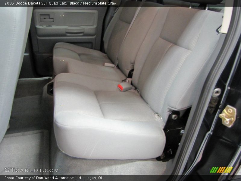 Black / Medium Slate Gray 2005 Dodge Dakota SLT Quad Cab