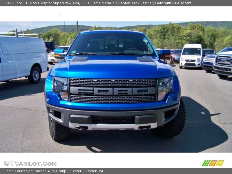  2012 F150 SVT Raptor SuperCrew 4x4 Blue Flame Metallic