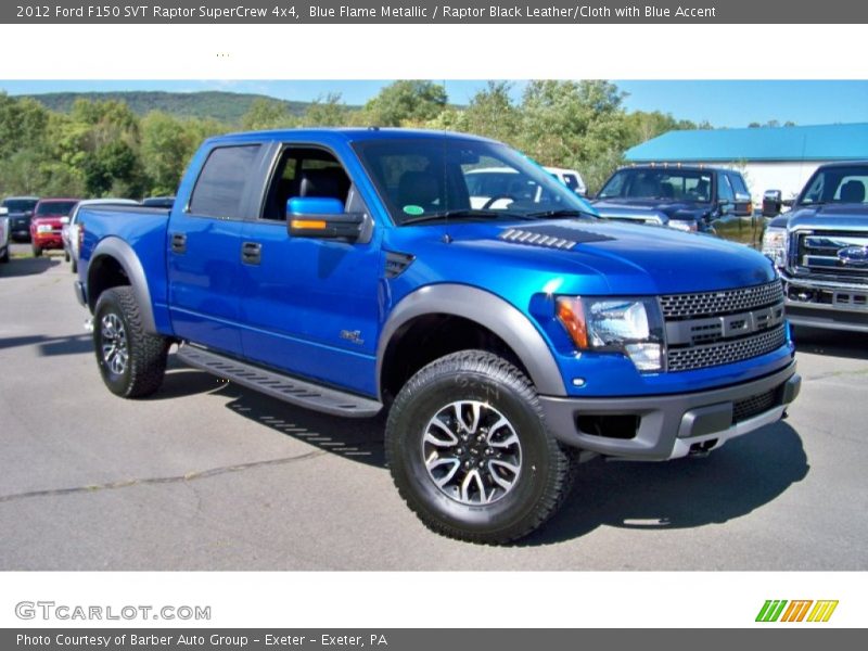 Front 3/4 View of 2012 F150 SVT Raptor SuperCrew 4x4
