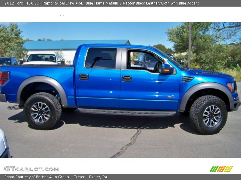  2012 F150 SVT Raptor SuperCrew 4x4 Blue Flame Metallic