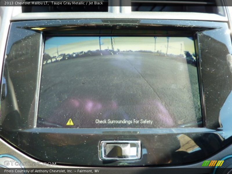 Taupe Gray Metallic / Jet Black 2013 Chevrolet Malibu LT