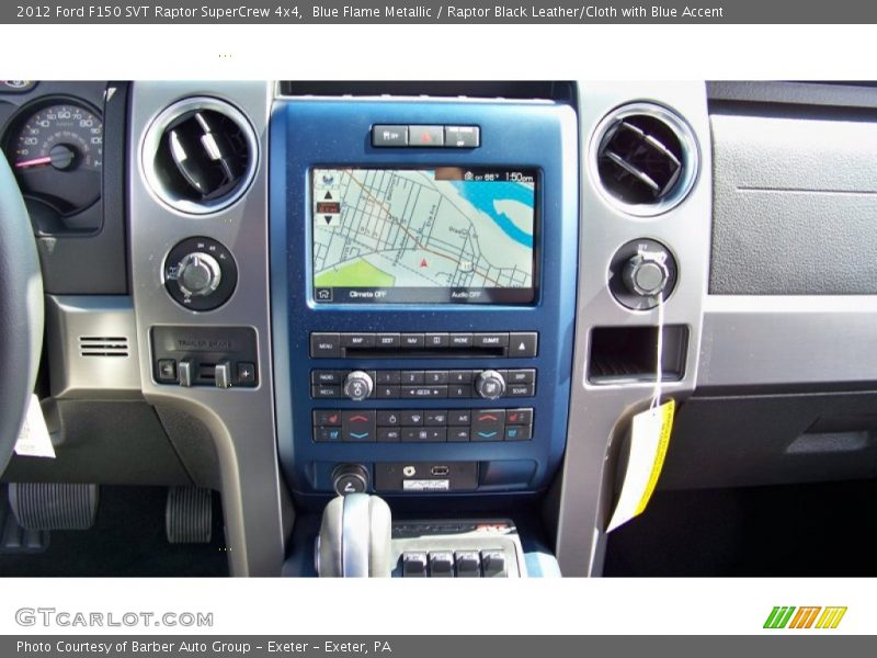 Controls of 2012 F150 SVT Raptor SuperCrew 4x4