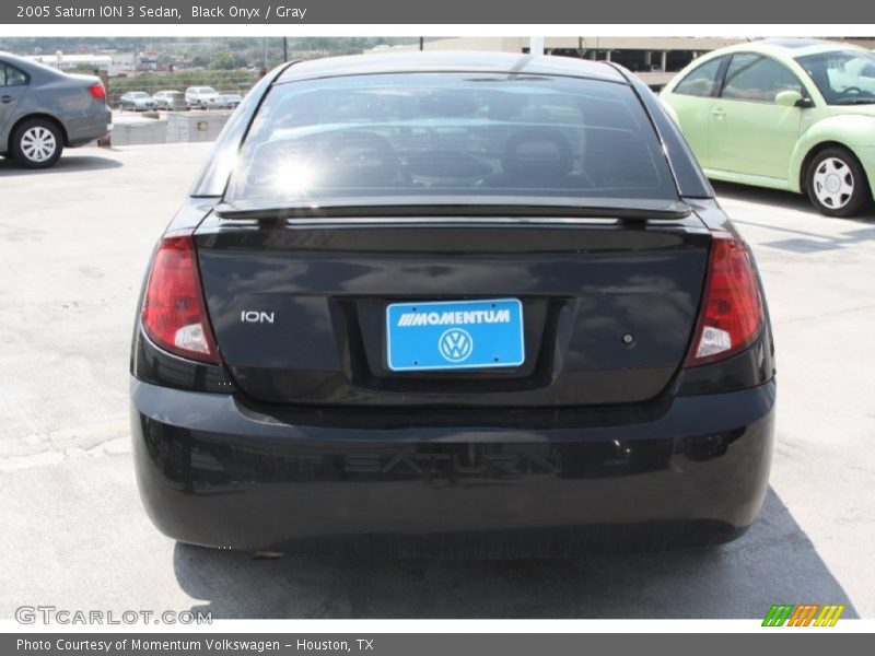 Black Onyx / Gray 2005 Saturn ION 3 Sedan