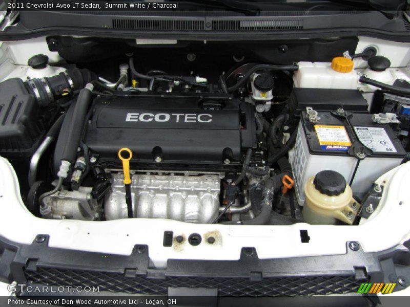Summit White / Charcoal 2011 Chevrolet Aveo LT Sedan