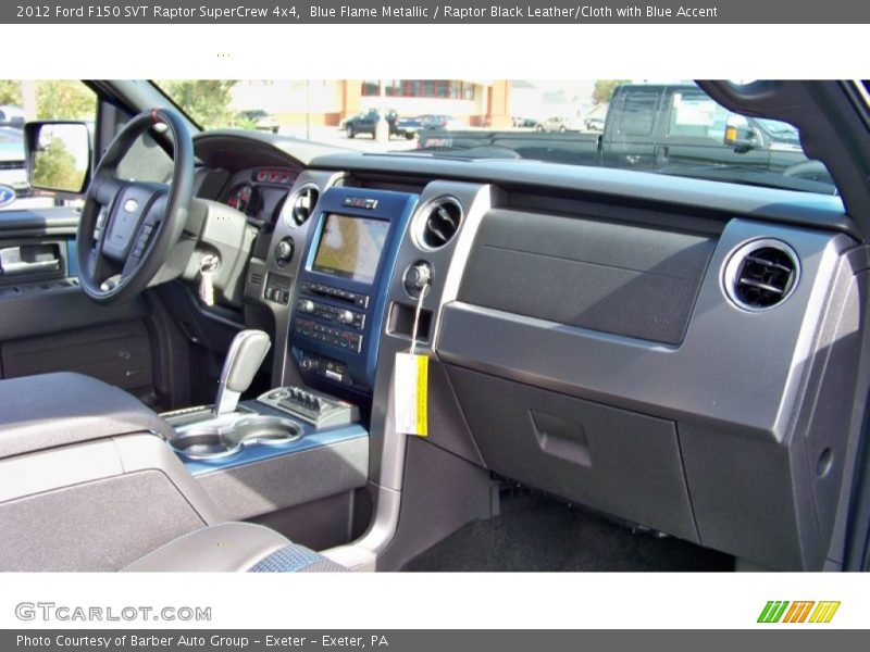 Dashboard of 2012 F150 SVT Raptor SuperCrew 4x4