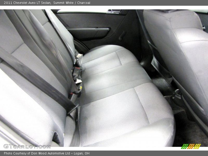 Summit White / Charcoal 2011 Chevrolet Aveo LT Sedan