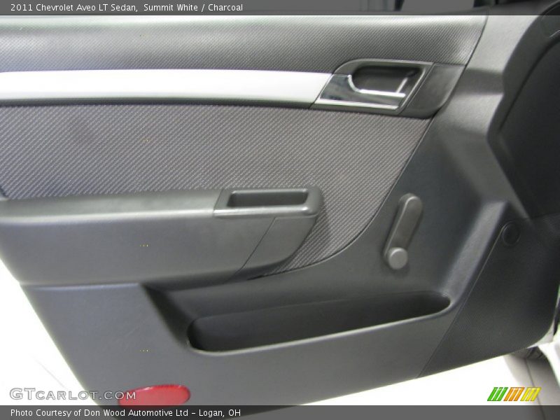 Summit White / Charcoal 2011 Chevrolet Aveo LT Sedan