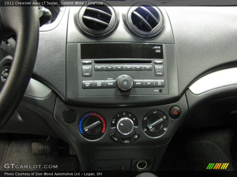 Summit White / Charcoal 2011 Chevrolet Aveo LT Sedan
