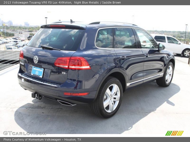 Night Blue Metallic / Saddle Brown 2013 Volkswagen Touareg VR6 FSI Lux 4XMotion