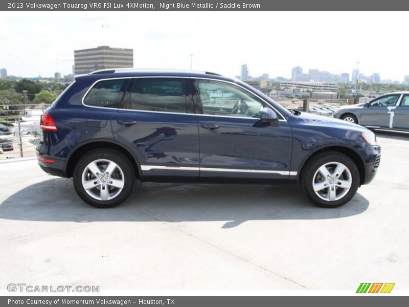 Night Blue Metallic / Saddle Brown 2013 Volkswagen Touareg VR6 FSI Lux 4XMotion