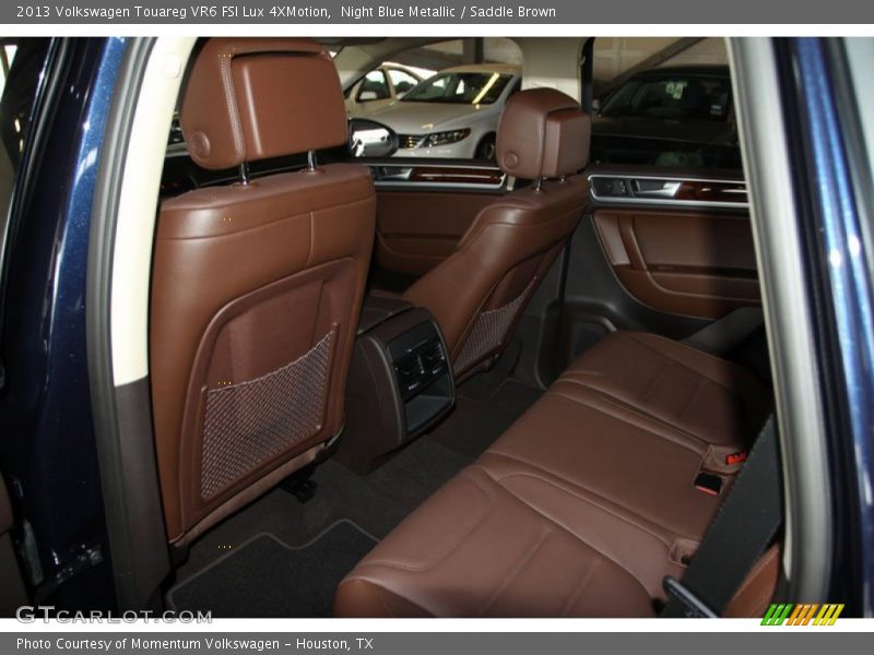 Night Blue Metallic / Saddle Brown 2013 Volkswagen Touareg VR6 FSI Lux 4XMotion