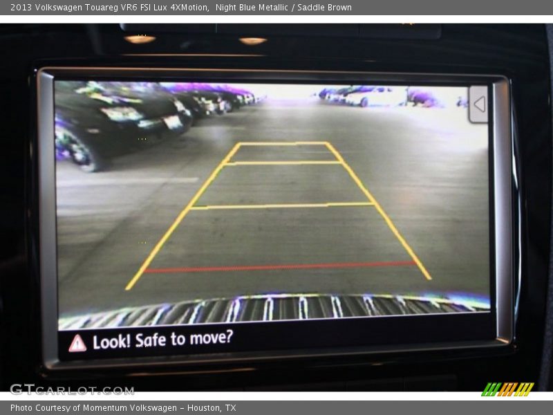 Night Blue Metallic / Saddle Brown 2013 Volkswagen Touareg VR6 FSI Lux 4XMotion