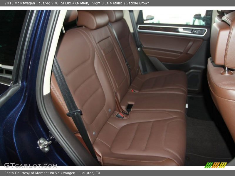 Night Blue Metallic / Saddle Brown 2013 Volkswagen Touareg VR6 FSI Lux 4XMotion