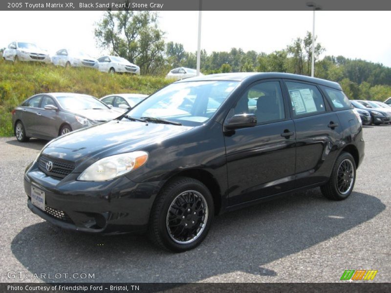 Black Sand Pearl / Stone Gray 2005 Toyota Matrix XR