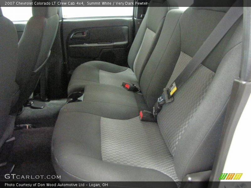 Summit White / Very Dark Pewter 2007 Chevrolet Colorado LT Crew Cab 4x4