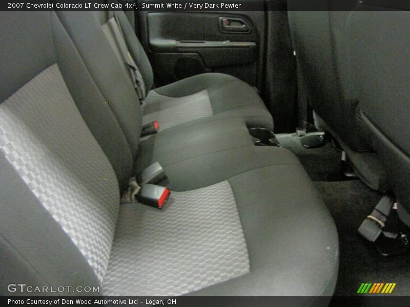 Summit White / Very Dark Pewter 2007 Chevrolet Colorado LT Crew Cab 4x4