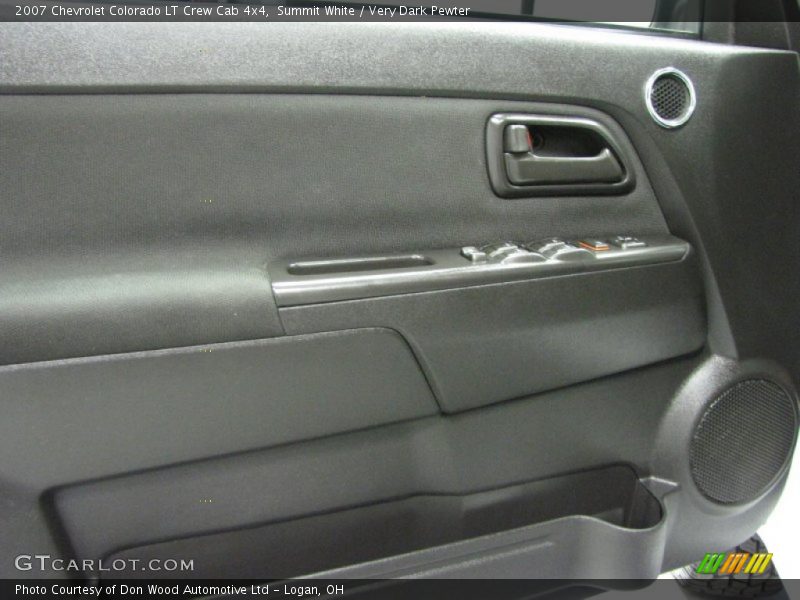 Summit White / Very Dark Pewter 2007 Chevrolet Colorado LT Crew Cab 4x4