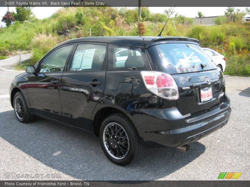Black Sand Pearl / Stone Gray 2005 Toyota Matrix XR
