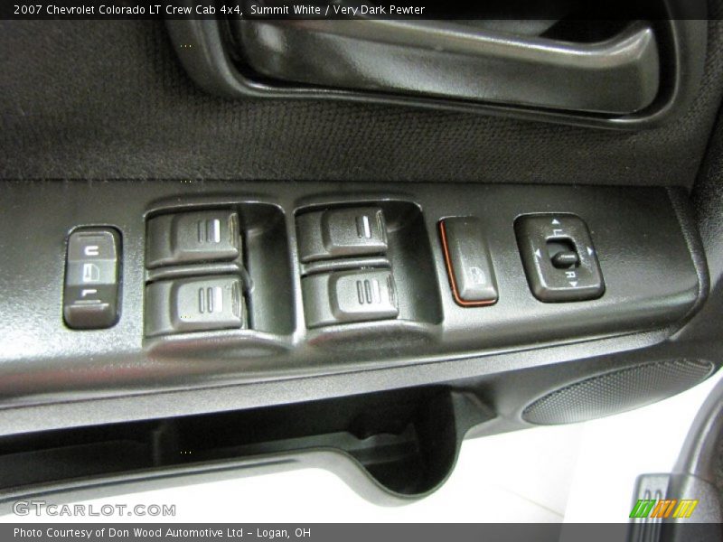Summit White / Very Dark Pewter 2007 Chevrolet Colorado LT Crew Cab 4x4