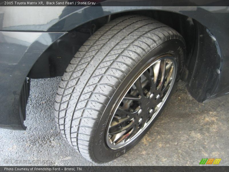 Black Sand Pearl / Stone Gray 2005 Toyota Matrix XR