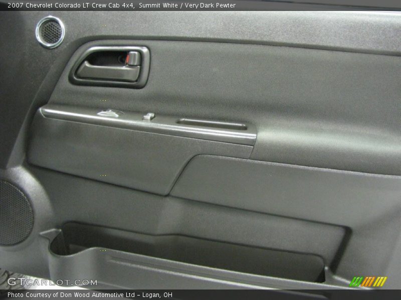 Summit White / Very Dark Pewter 2007 Chevrolet Colorado LT Crew Cab 4x4