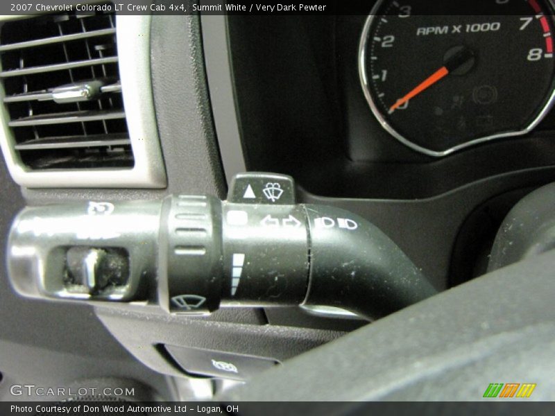 Summit White / Very Dark Pewter 2007 Chevrolet Colorado LT Crew Cab 4x4