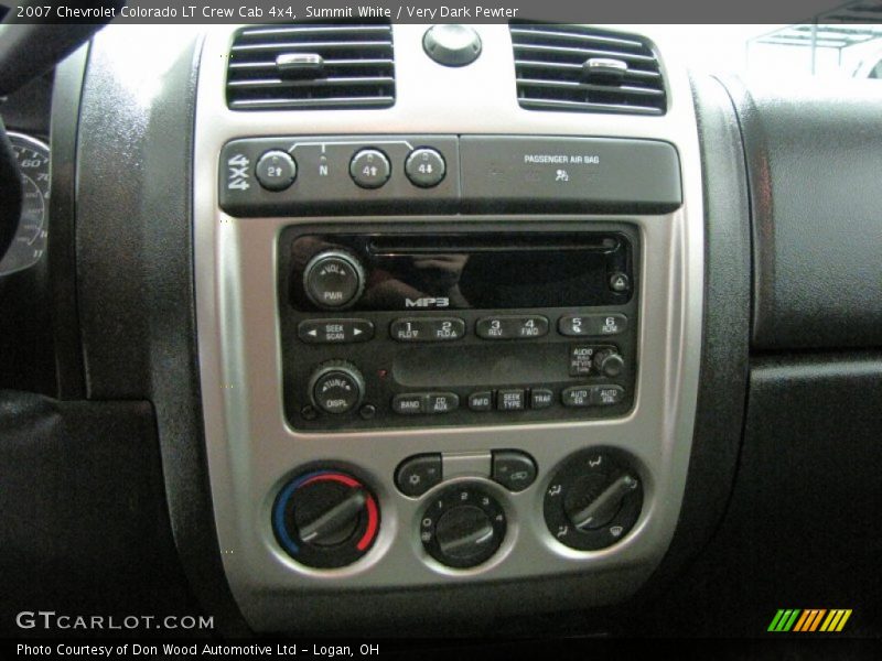 Summit White / Very Dark Pewter 2007 Chevrolet Colorado LT Crew Cab 4x4
