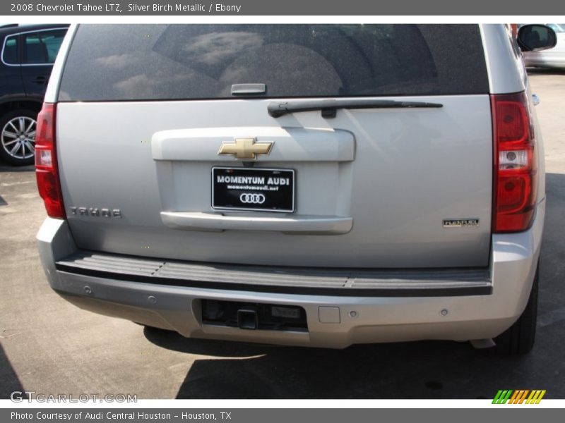 Silver Birch Metallic / Ebony 2008 Chevrolet Tahoe LTZ