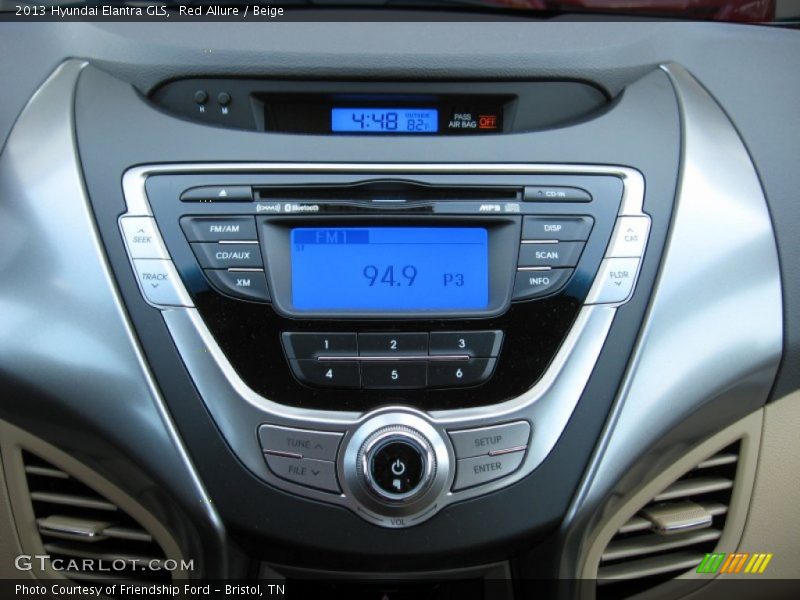 Red Allure / Beige 2013 Hyundai Elantra GLS