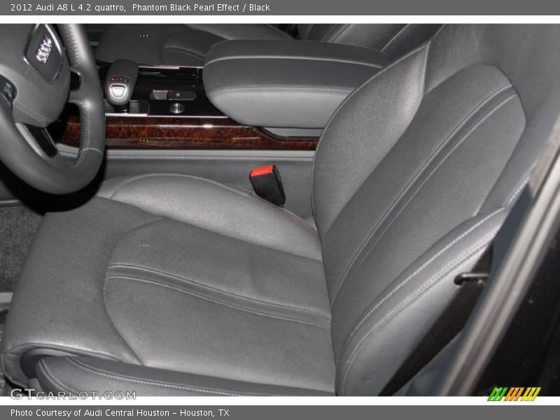 Phantom Black Pearl Effect / Black 2012 Audi A8 L 4.2 quattro
