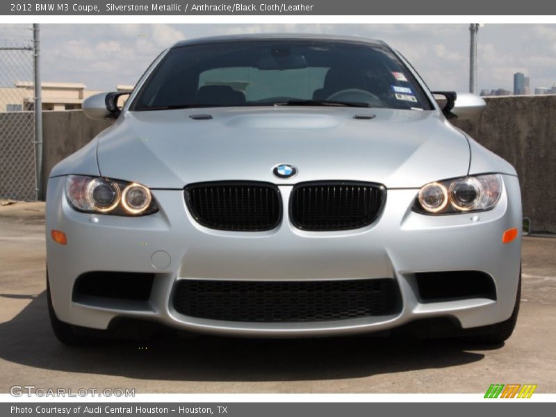 Silverstone Metallic / Anthracite/Black Cloth/Leather 2012 BMW M3 Coupe