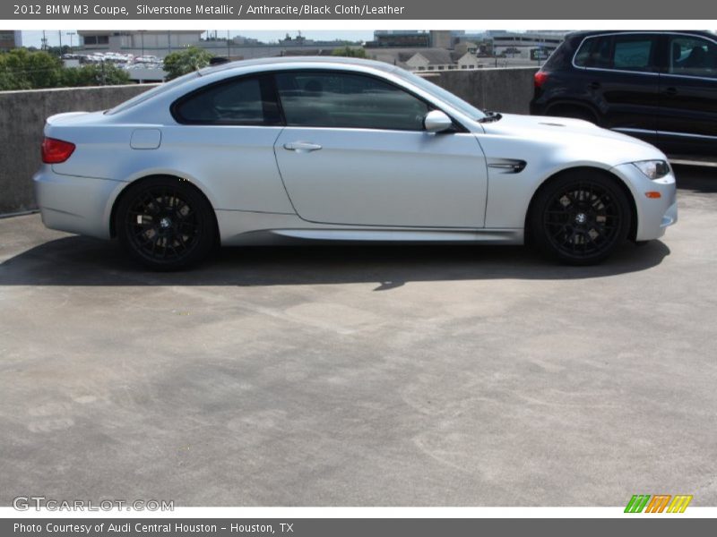 Silverstone Metallic / Anthracite/Black Cloth/Leather 2012 BMW M3 Coupe