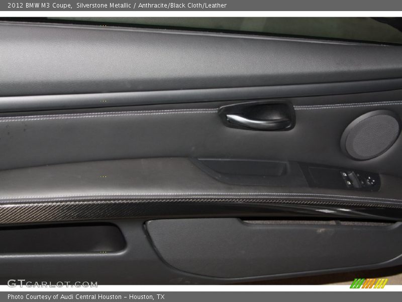 Silverstone Metallic / Anthracite/Black Cloth/Leather 2012 BMW M3 Coupe
