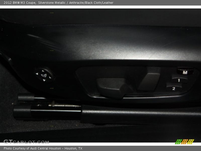 Silverstone Metallic / Anthracite/Black Cloth/Leather 2012 BMW M3 Coupe