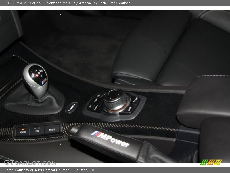 Silverstone Metallic / Anthracite/Black Cloth/Leather 2012 BMW M3 Coupe