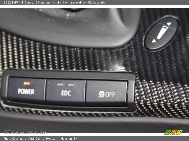 Silverstone Metallic / Anthracite/Black Cloth/Leather 2012 BMW M3 Coupe