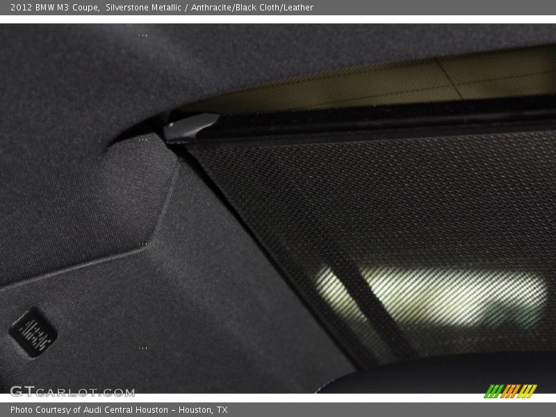 Silverstone Metallic / Anthracite/Black Cloth/Leather 2012 BMW M3 Coupe