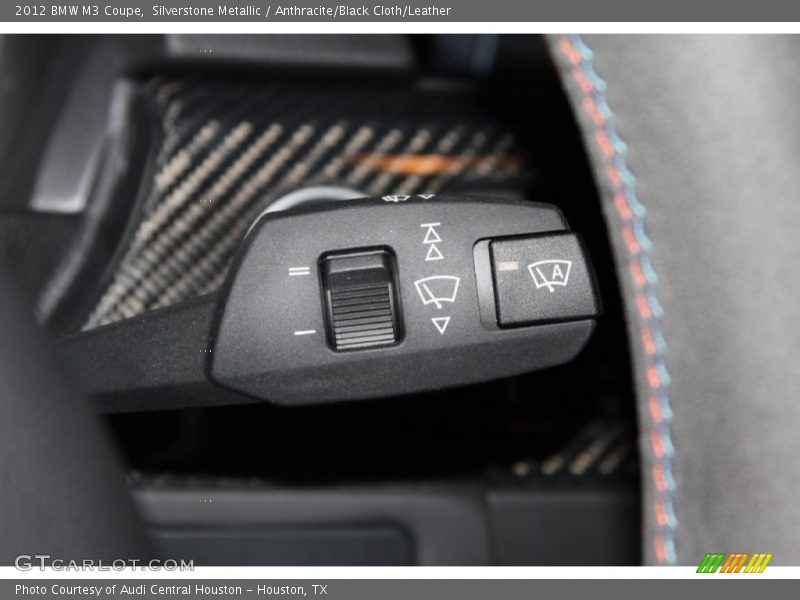Silverstone Metallic / Anthracite/Black Cloth/Leather 2012 BMW M3 Coupe