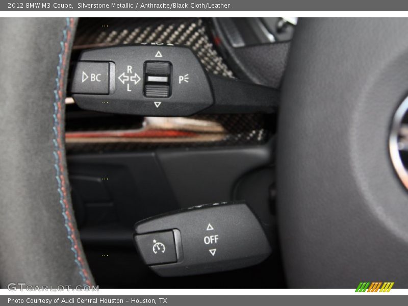 Silverstone Metallic / Anthracite/Black Cloth/Leather 2012 BMW M3 Coupe