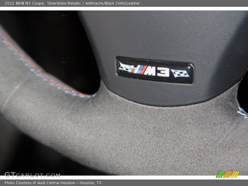 Silverstone Metallic / Anthracite/Black Cloth/Leather 2012 BMW M3 Coupe