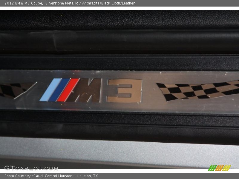 Silverstone Metallic / Anthracite/Black Cloth/Leather 2012 BMW M3 Coupe
