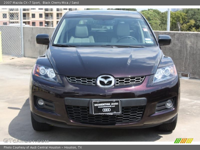 Black Cherry Mica / Sand 2007 Mazda CX-7 Sport