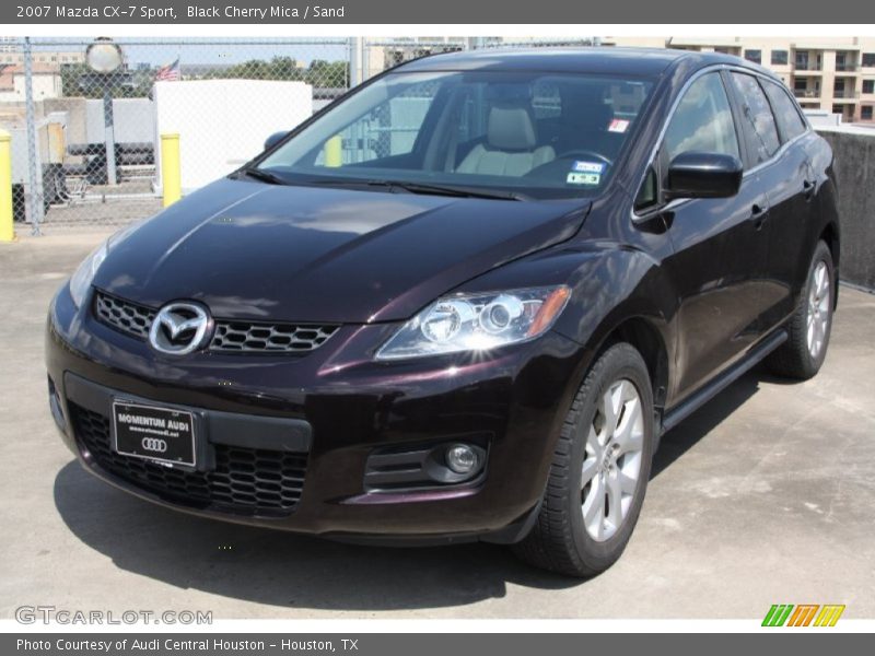 Black Cherry Mica / Sand 2007 Mazda CX-7 Sport