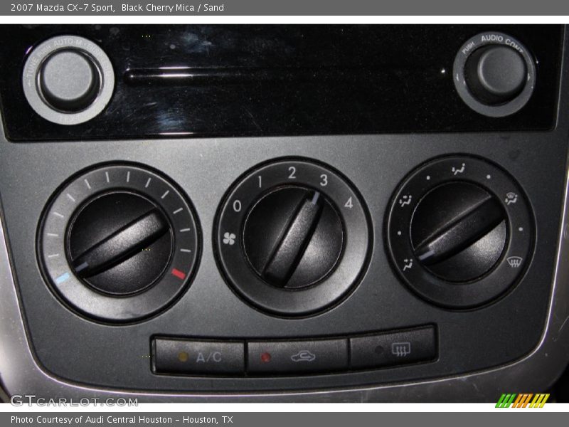 Black Cherry Mica / Sand 2007 Mazda CX-7 Sport