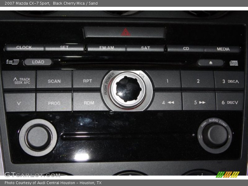Black Cherry Mica / Sand 2007 Mazda CX-7 Sport