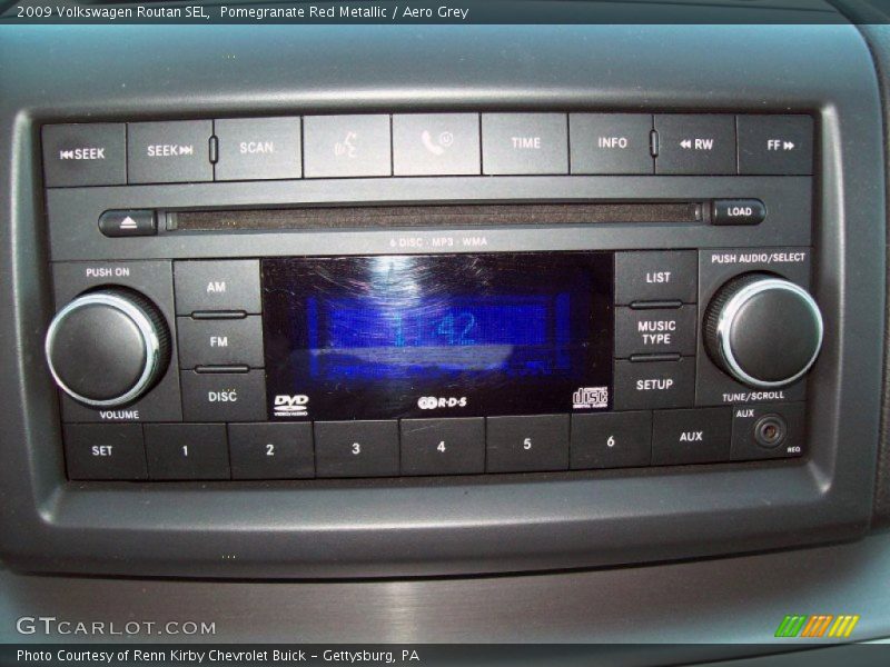 Pomegranate Red Metallic / Aero Grey 2009 Volkswagen Routan SEL