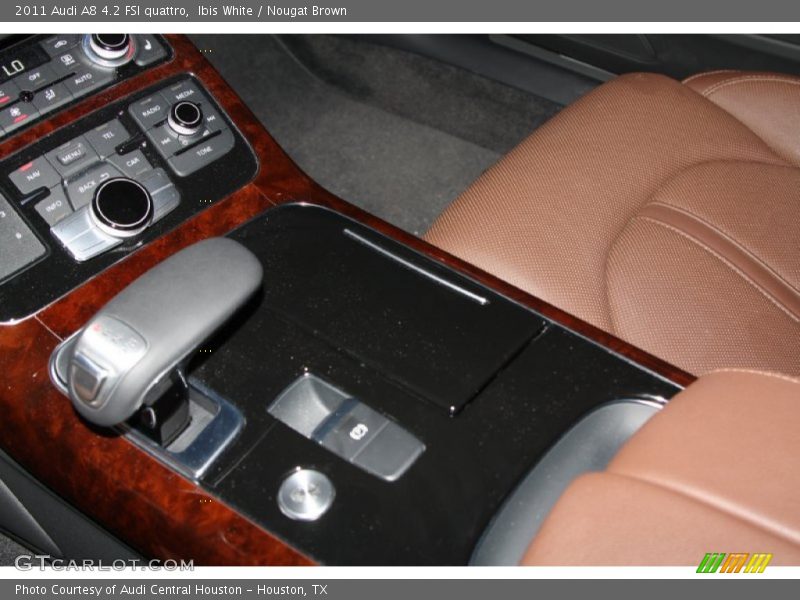 Ibis White / Nougat Brown 2011 Audi A8 4.2 FSI quattro