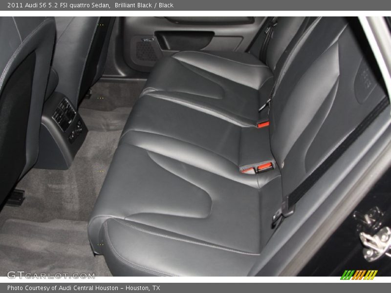 Rear Seat of 2011 S6 5.2 FSI quattro Sedan