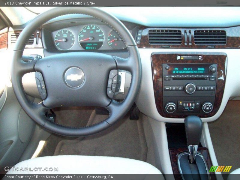 Silver Ice Metallic / Gray 2013 Chevrolet Impala LT