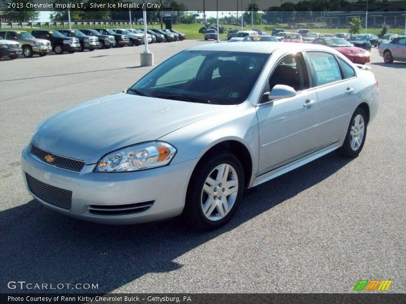 Silver Ice Metallic / Gray 2013 Chevrolet Impala LT